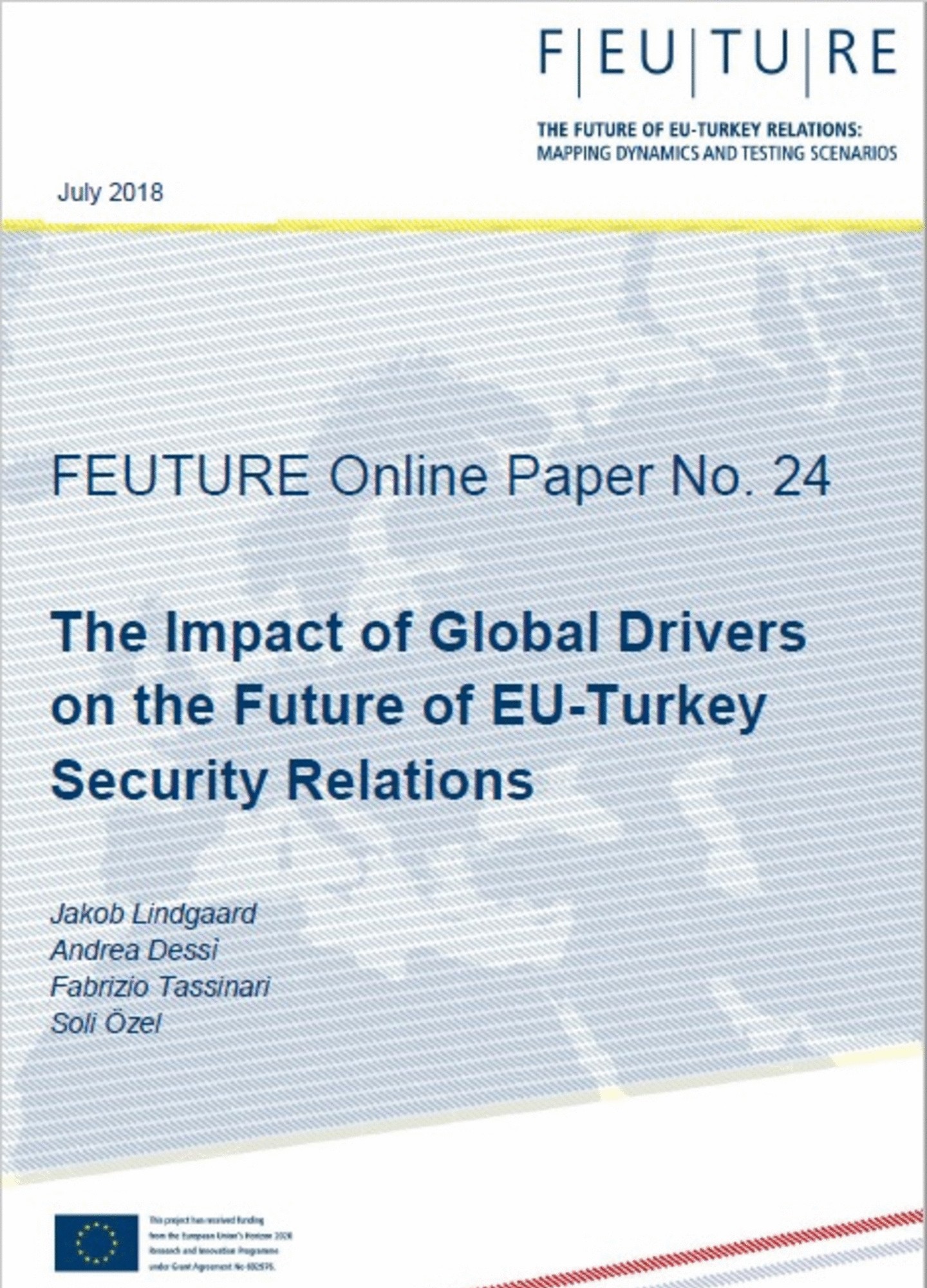 The Impact of Global Drivers on the Future of EU-Turkey Security Relations